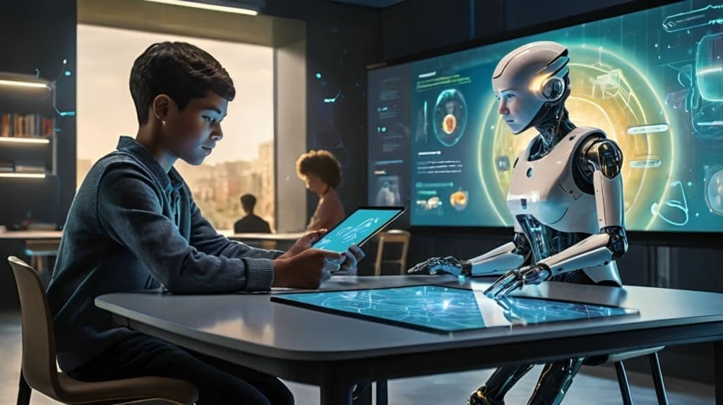 Student learning with technology